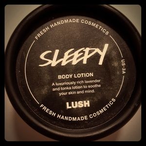 Lush lavendar lotion.